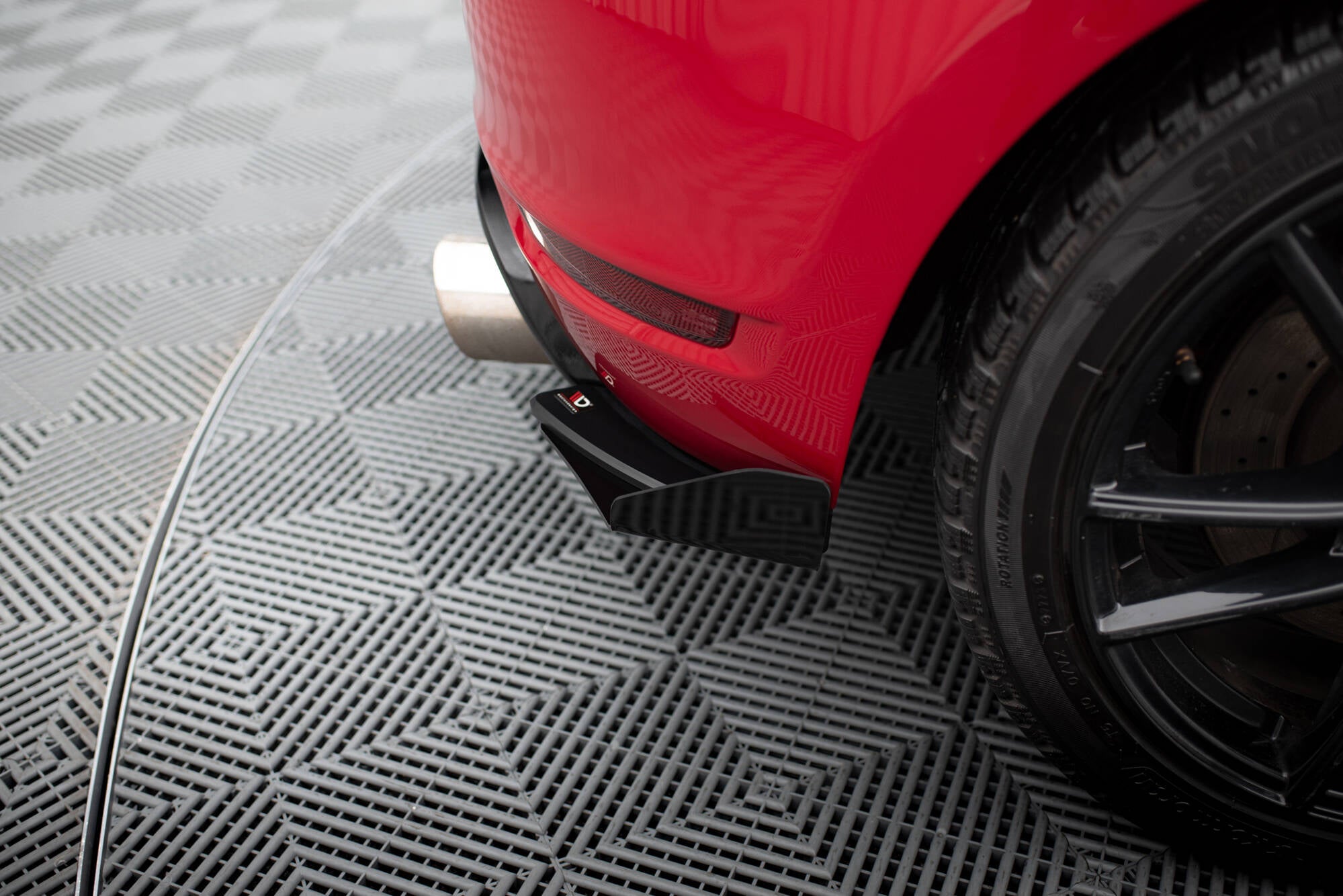 Street Pro Heckdiffusor Seite + Flaps Volkswagen Golf GTI MK6
