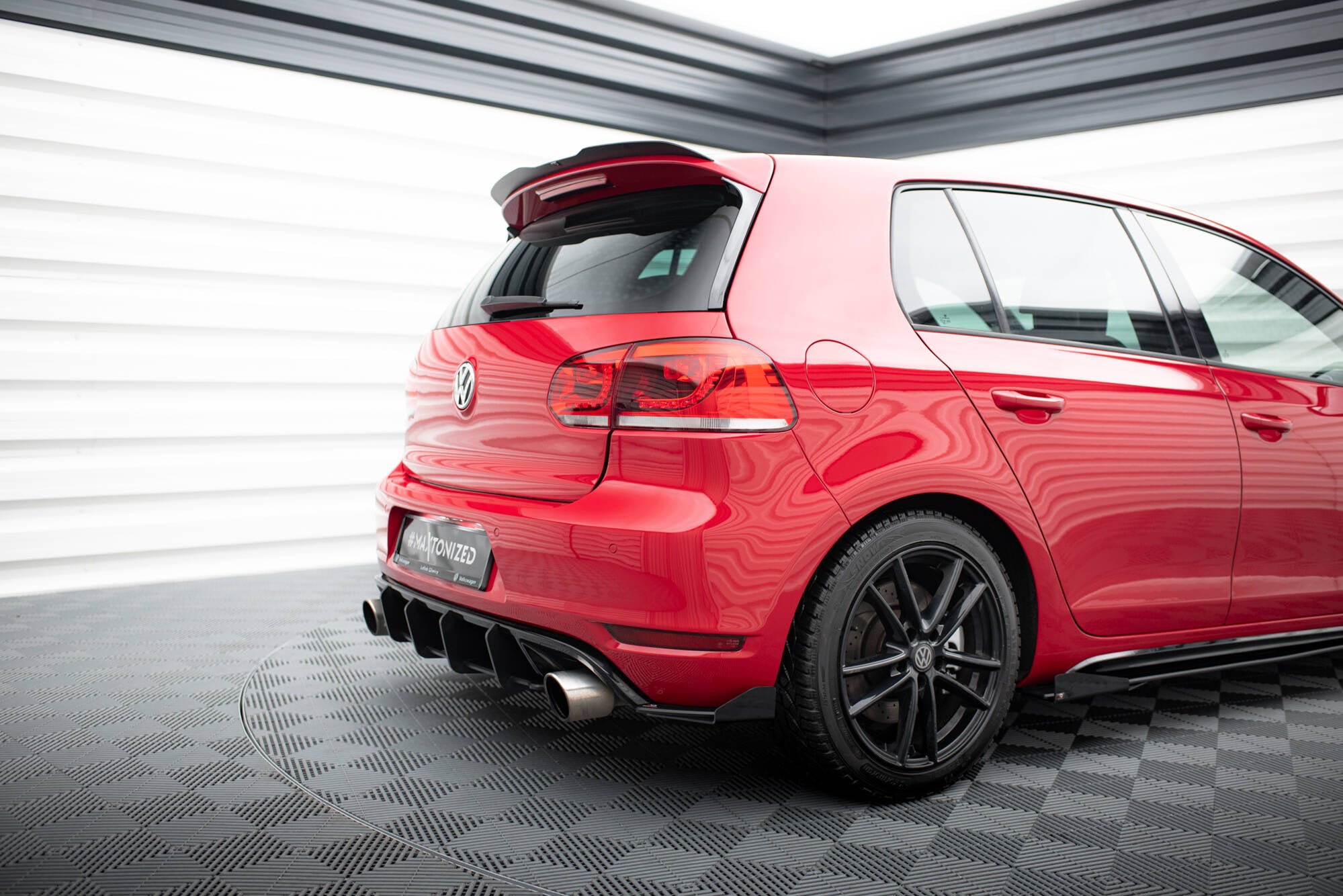 Street Pro Heckdiffusor Seite + Flaps Volkswagen Golf GTI MK6