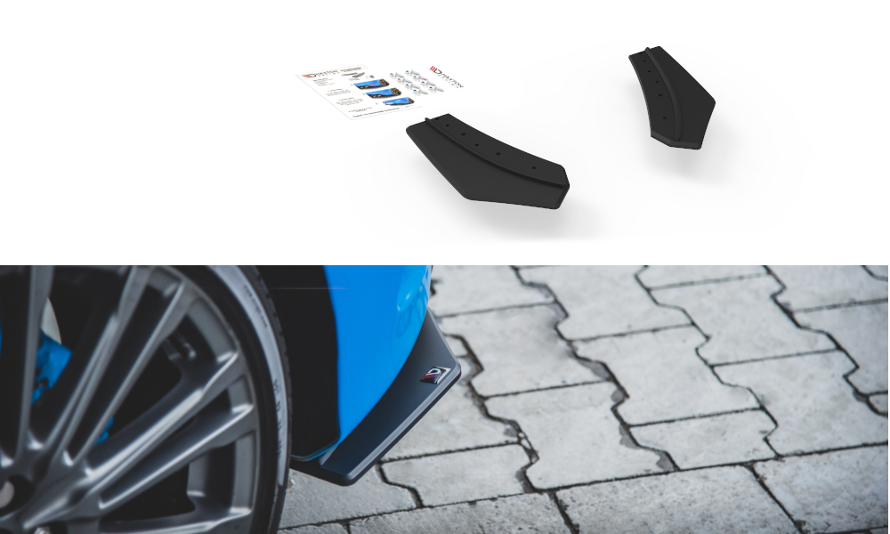 Street Pro Heckdiffusor Seite Ford Focus RS MK3