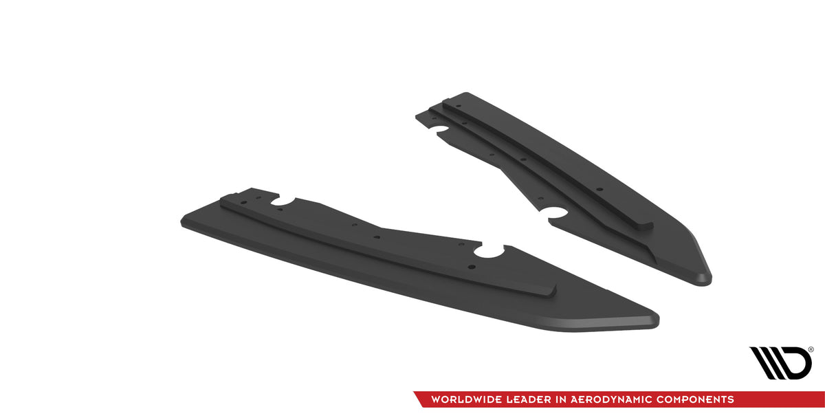 Street Pro Heckdiffusor Seite Ford Mondeo Sport MK5 Facelift / Fusion Sport MK2 Facelift