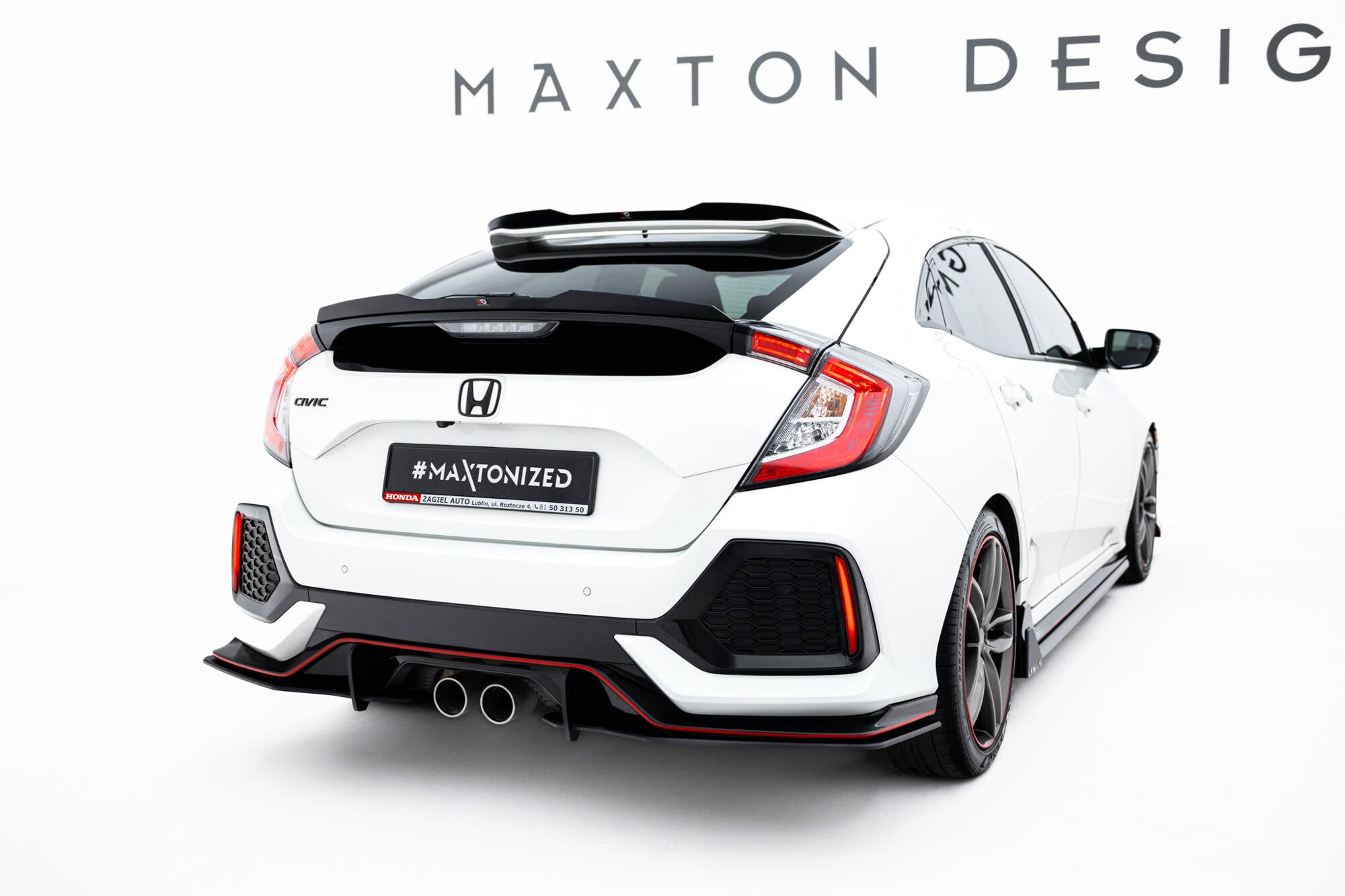 Street Pro Heckdiffusor Seite Honda Civic Sport Mk 10