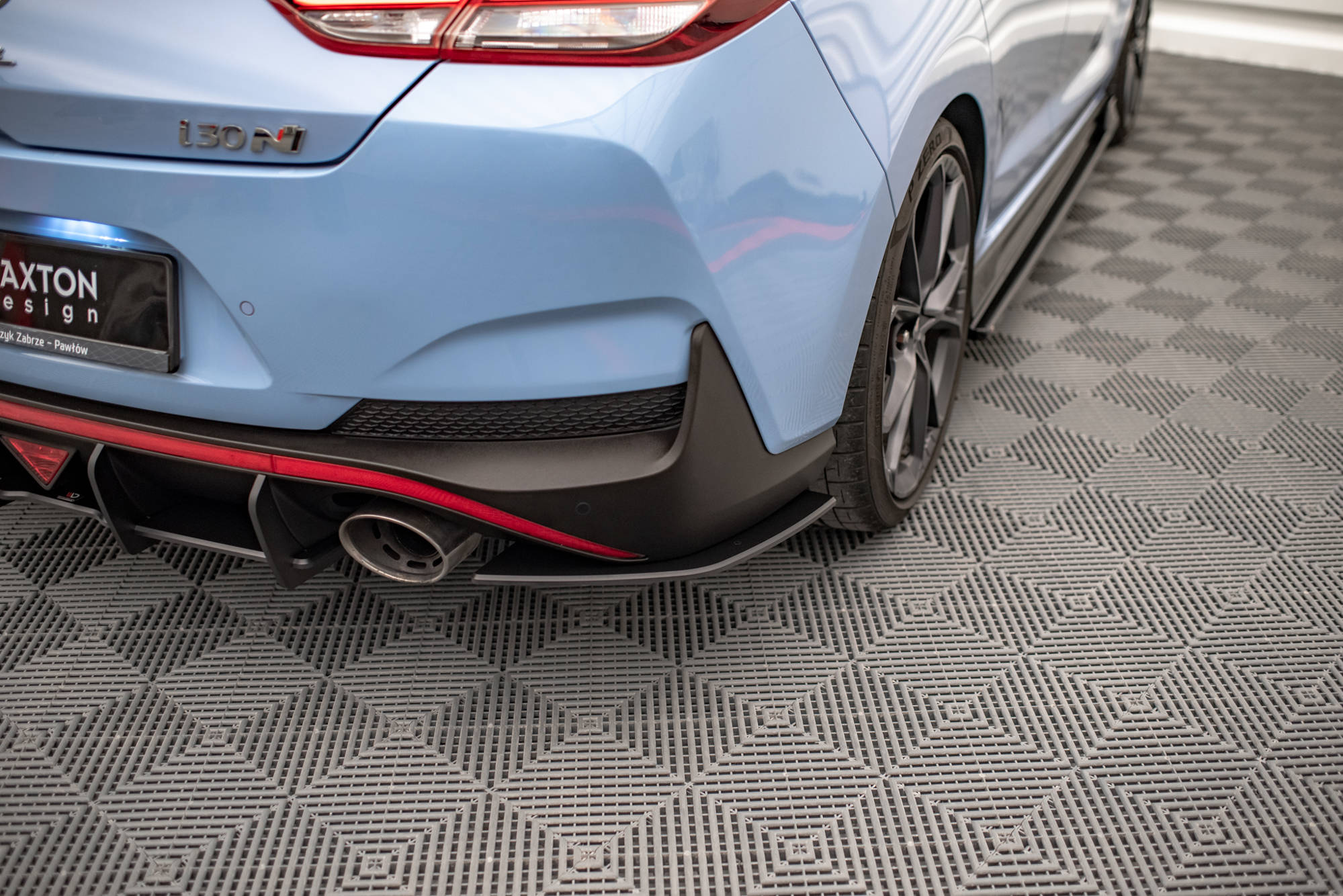 Street Pro Heckdiffusor Seite Hyundai I30 N Fastback MK3 Facelift