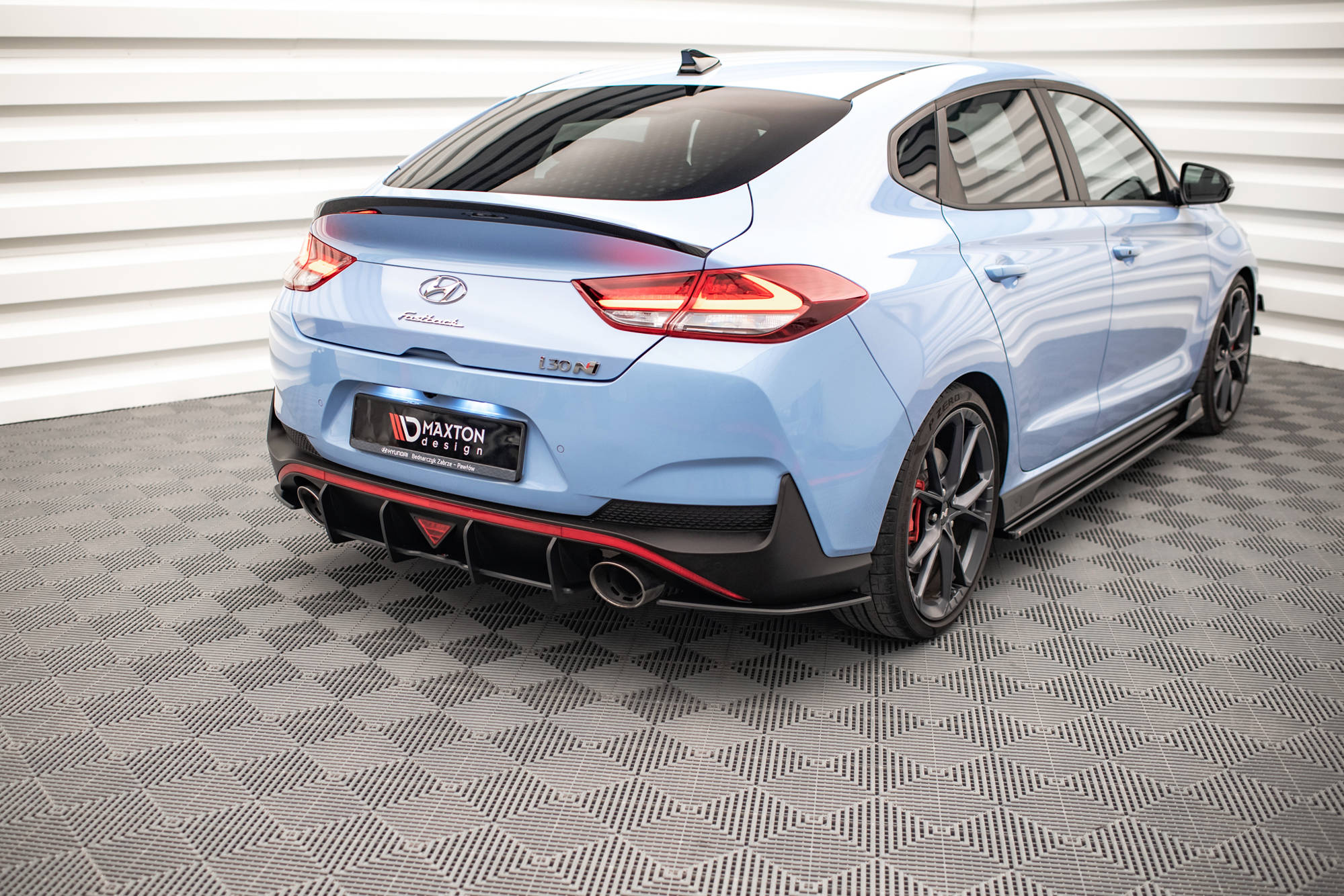 Street Pro Heckdiffusor Seite Hyundai I30 N Fastback MK3 Facelift