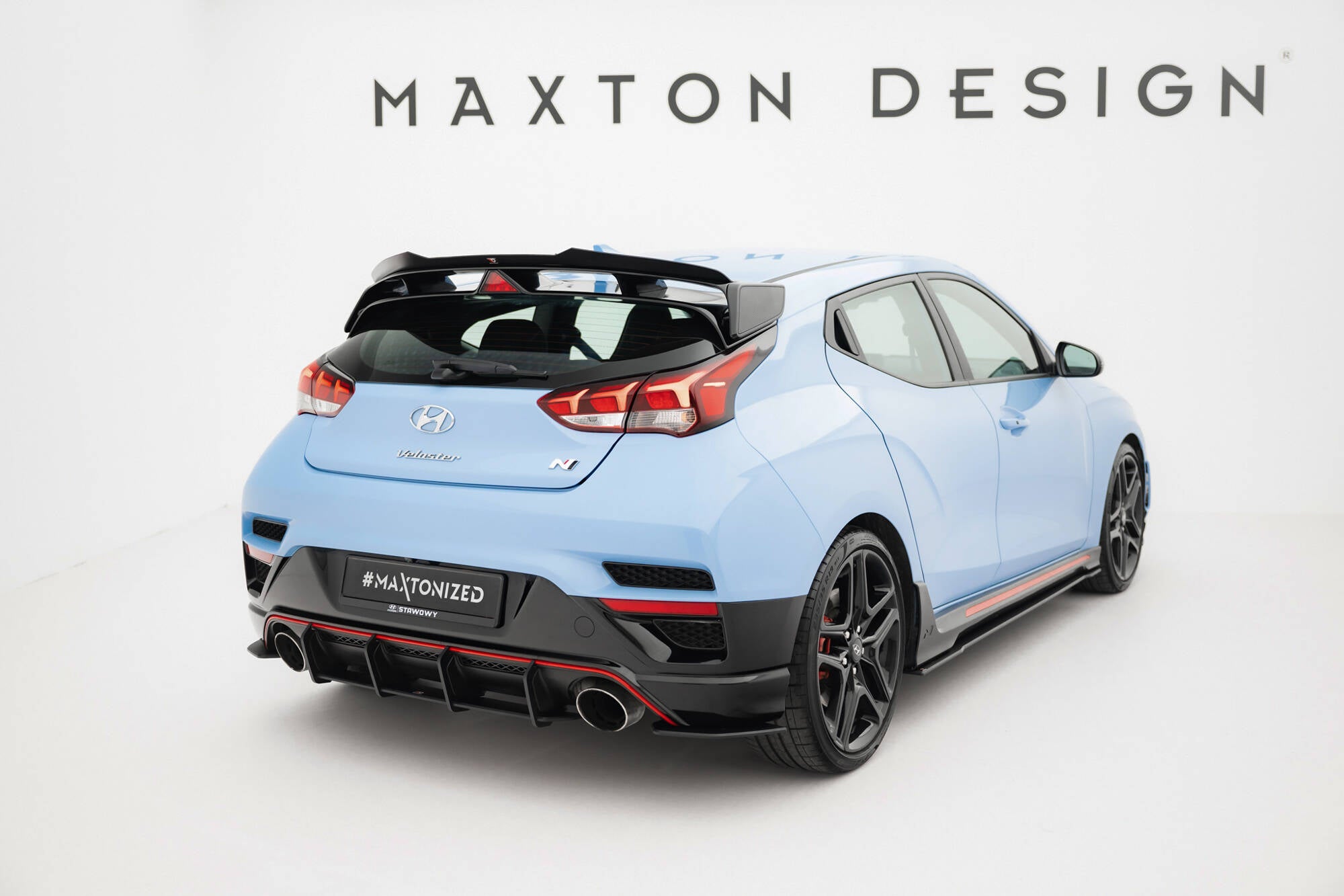 Street Pro Heckdiffusor Seite Hyundai Veloster N MK2