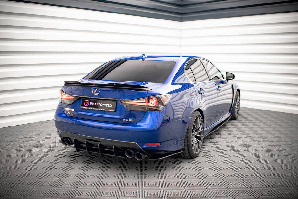 Street Pro Heckdiffusor Seite Lexus GS F MK4 Facelift