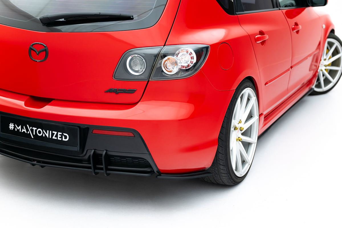 Street Pro Heckdiffusor Seite Mazda 3 MPS MK1 EU Version