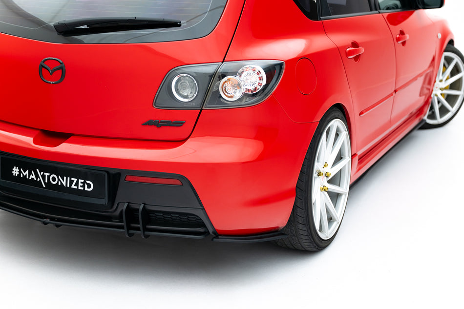 Street Pro Heckdiffusor Seite Mazda 3 MPS MK1 EU Version