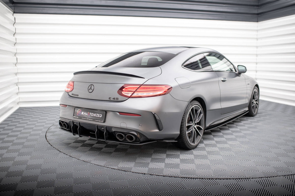 Street Pro Heckdiffusor Seite Mercedes-AMG C43 Coupe / Cabrio C205 Facelift / A205 Facelift
