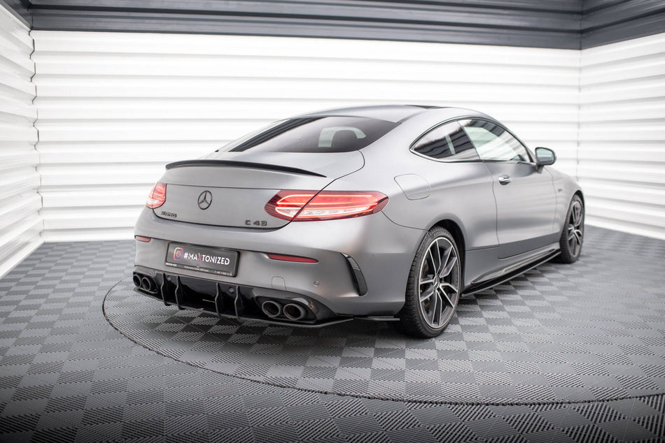 Street Pro Heckdiffusor Seite Mercedes-AMG C43 Coupe / Cabrio C205 Facelift / A205 Facelift