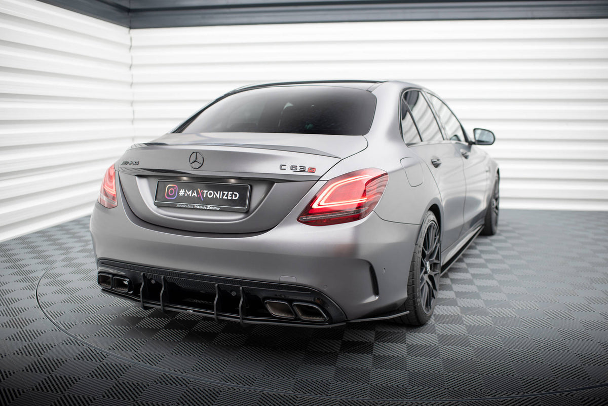 Street Pro Heckdiffusor Seite Mercedes-AMG C63 Sedan / Estate W205 Facelift