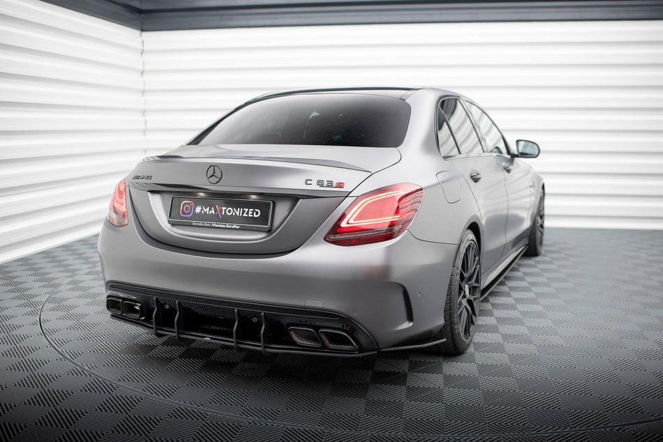 Street Pro Heckdiffusor Seite Mercedes-AMG C63 Sedan / Estate W205 Facelift