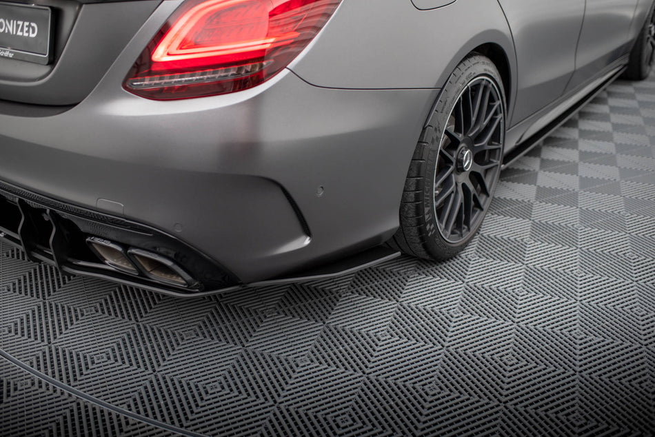 Street Pro Heckdiffusor Seite Mercedes-AMG C63 Sedan / Estate W205 Facelift
