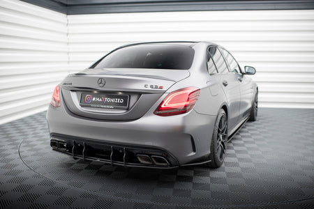 Street Pro Heckdiffusor Seite Mercedes-AMG C63 Sedan / Estate W205 Facelift