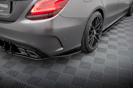 Street Pro Heckdiffusor Seite Mercedes-AMG C63 Sedan / Estate W205 Facelift