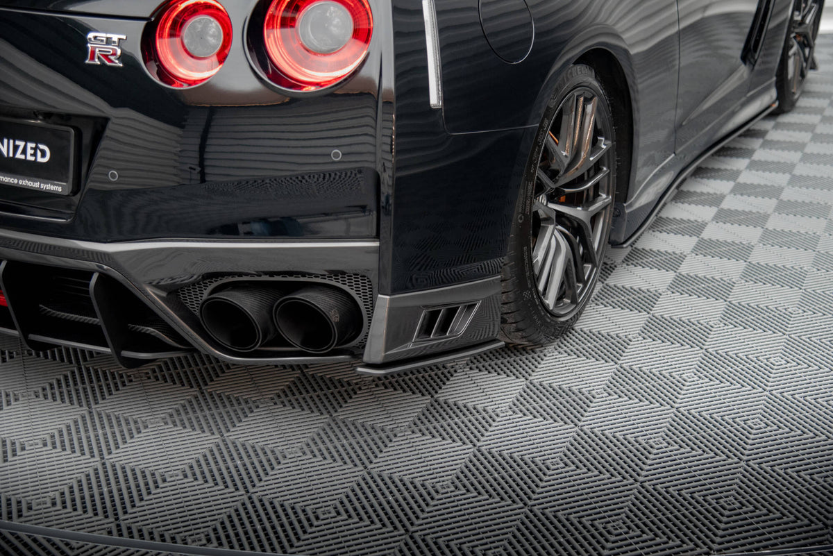 Street Pro Heckdiffusor Seite Nissan GTR R35 Facelift