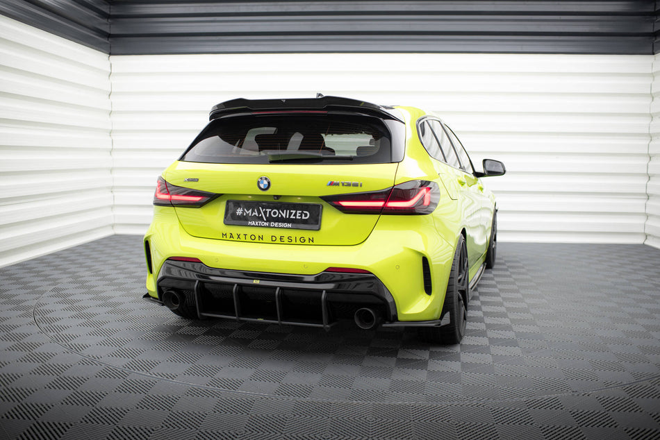 Street Pro Heckdiffusor Seite V.1 + Flaps V.1 BMW 1 F40 M-PACK / M135i