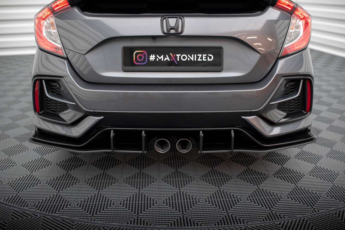 Street Pro Heckdiffusor Seite V.1 Honda Civic Sport Mk 10 Facelift
