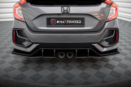 Street Pro Heckdiffusor Seite V.1 Honda Civic Sport Mk 10 Facelift