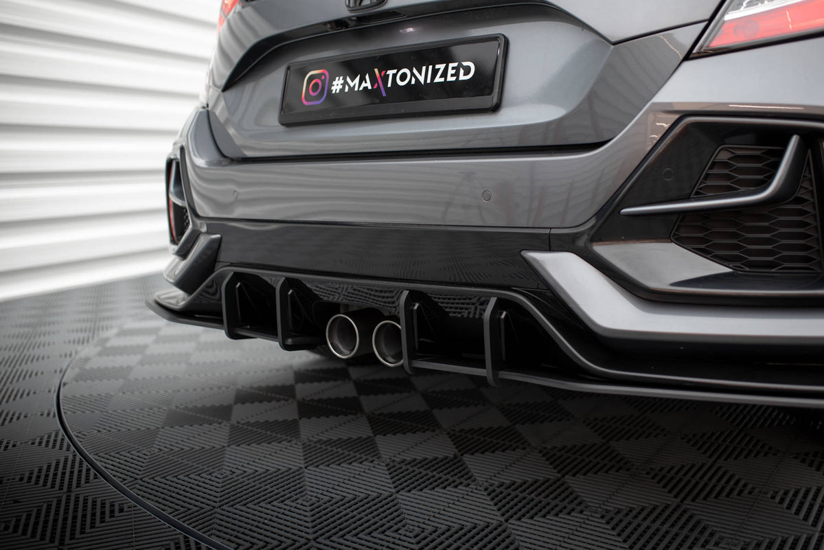 Street Pro Heckdiffusor Seite V.1 Honda Civic Sport Mk 10 Facelift
