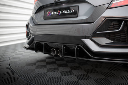 Street Pro Heckdiffusor Seite V.1 Honda Civic Sport Mk 10 Facelift