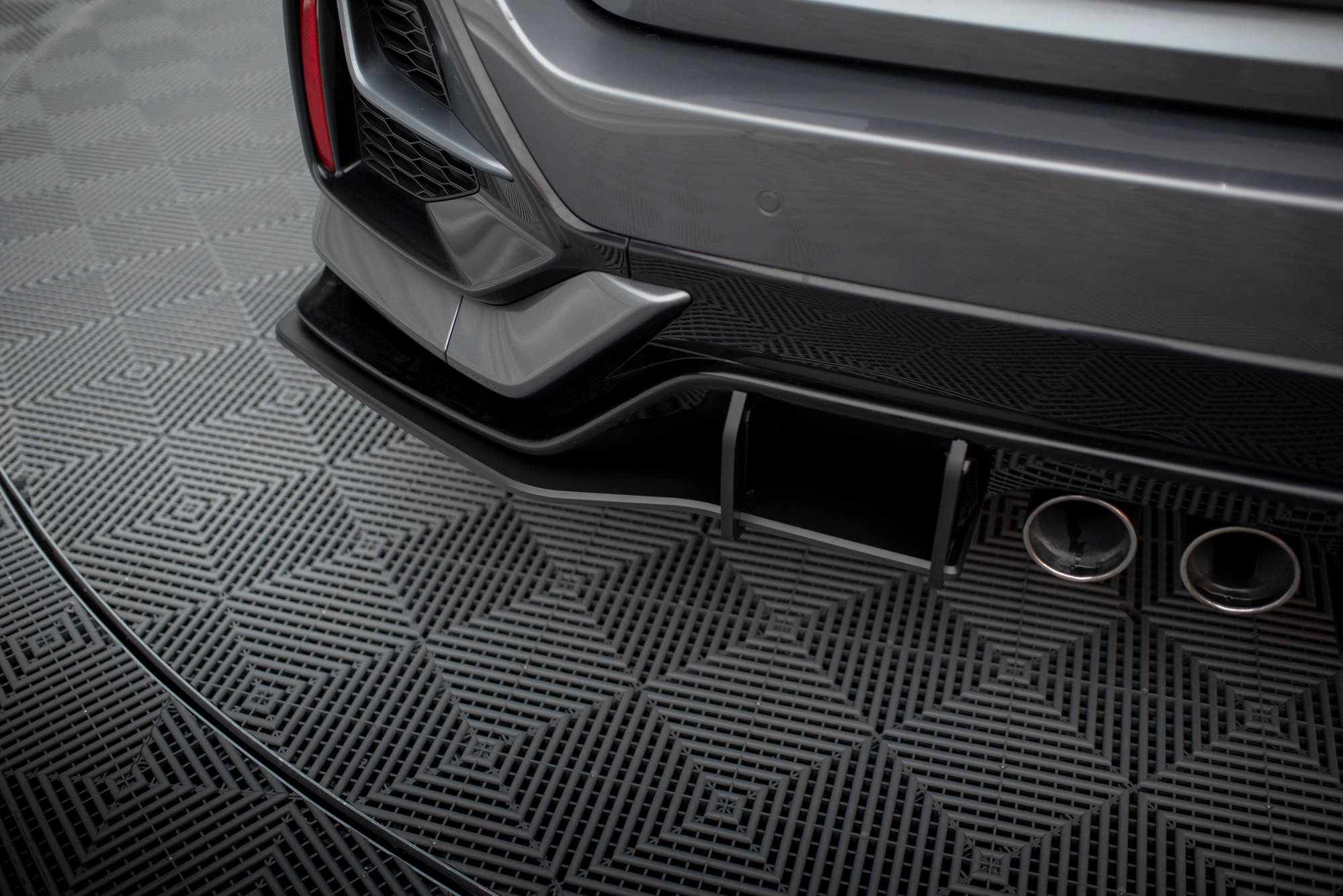 Street Pro Heckdiffusor Seite V.1 Honda Civic Sport Mk 10 Facelift