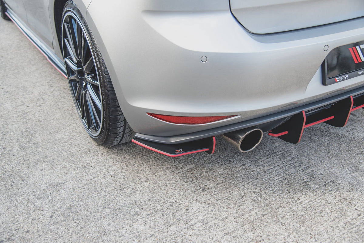 Street Pro Heckdiffusor Seite L + R V.1 VW Golf 7 GTI
