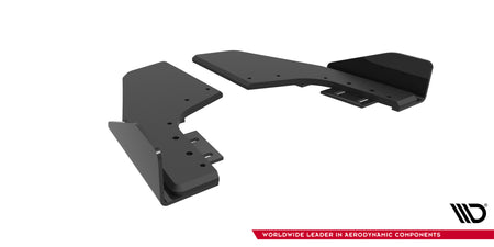 Street Pro Heckdiffusor Seite V.2 + Flaps V.2 Volkswagen Golf R Hatchback MK8 / MK8 Facelift
