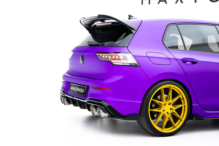 Street Pro Heckdiffusor Seite V.2 + Flaps V.2 Volkswagen Golf R Hatchback MK8 / MK8 Facelift
