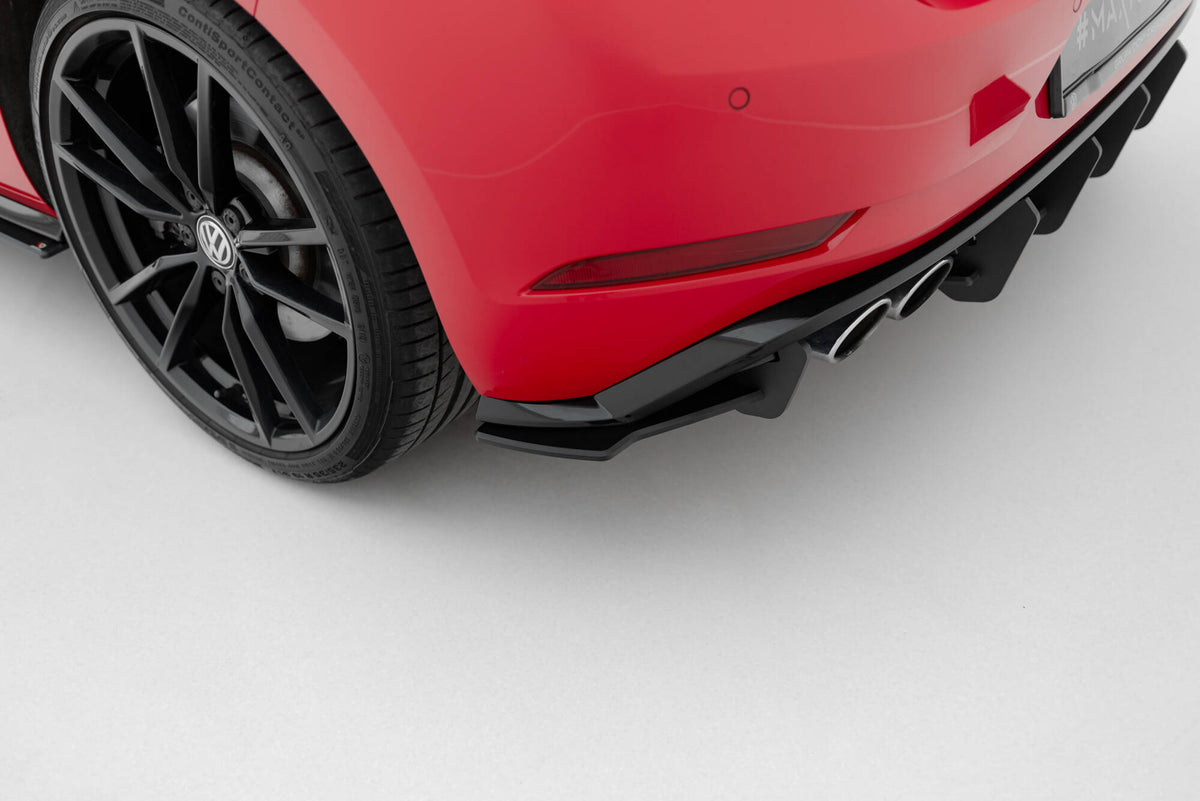 Street Pro Heckdiffusor Seite Volkswagen Golf R MK7 Facelift