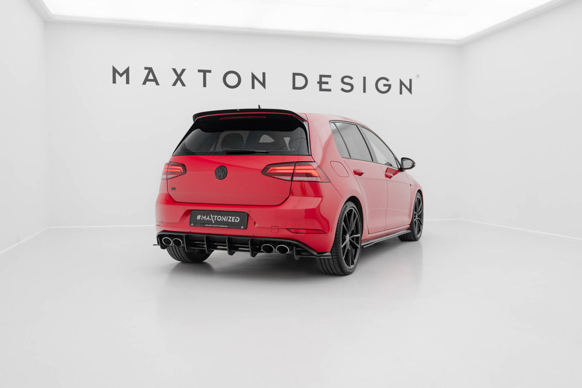 Street Pro Heckdiffusor Seite Volkswagen Golf R MK7 Facelift
