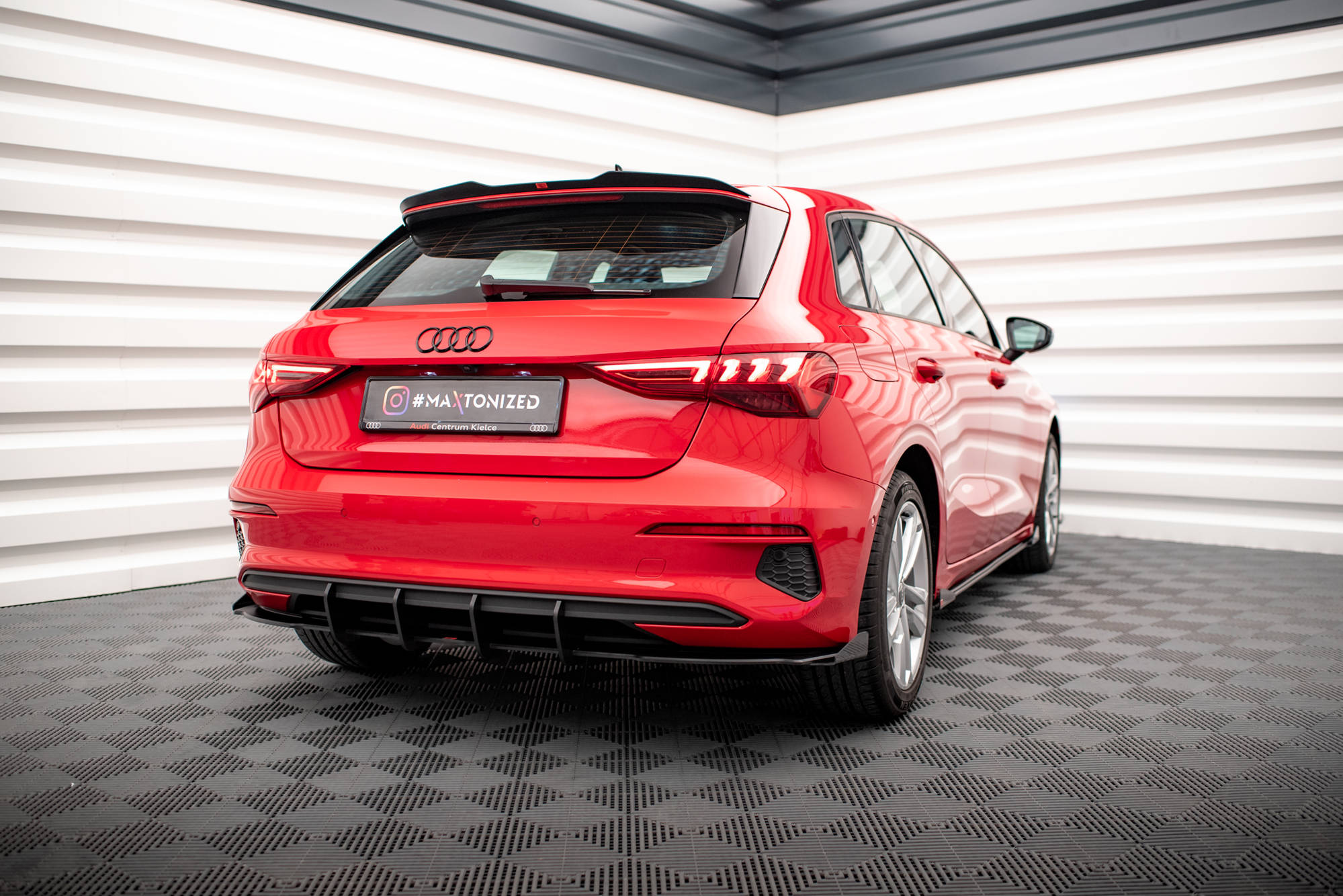 Racing Heckdiffusor + Flaps Audi A3 Sportback 8Y