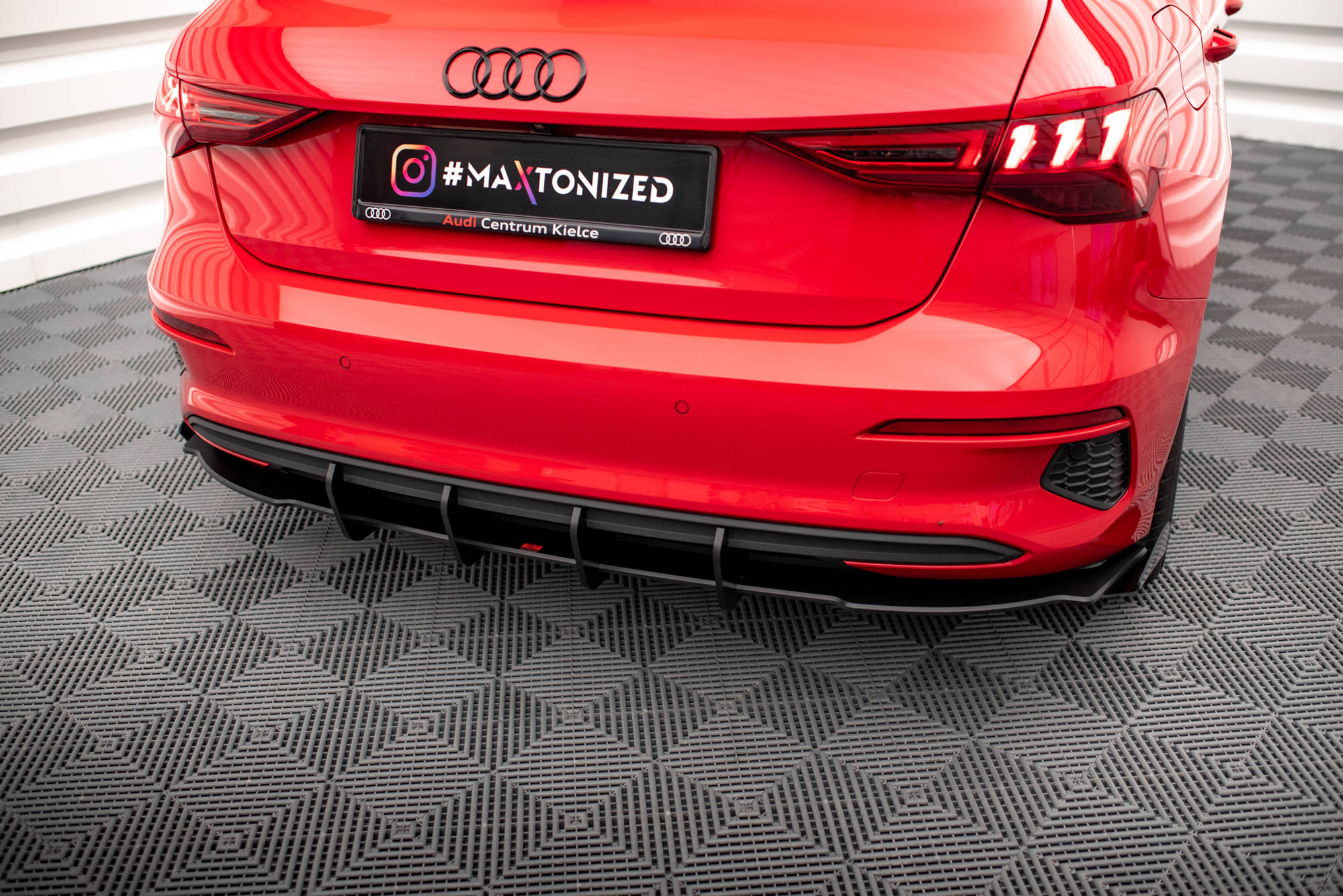 Racing Heckdiffusor + Flaps Audi A3 Sportback 8Y