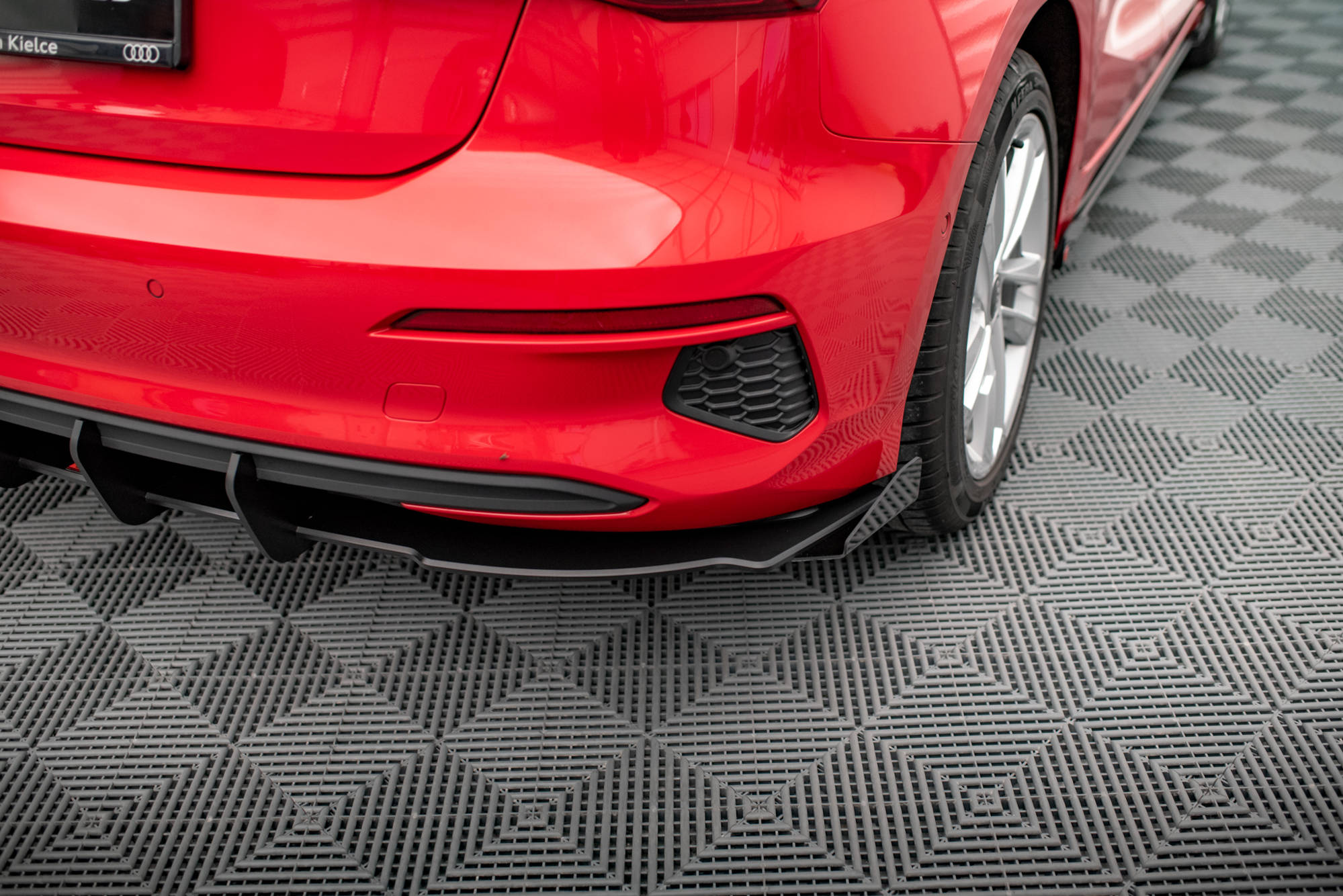 Racing Heckdiffusor + Flaps Audi A3 Sportback 8Y