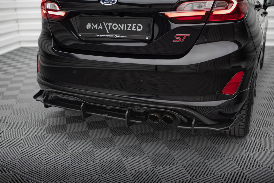 Street Pro Heckdiffusor + Flaps Ford Fiesta MK8 ST