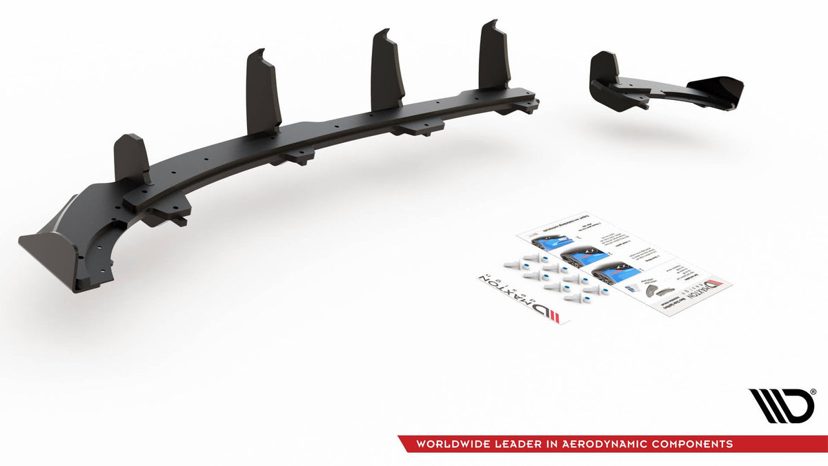 Street Pro Heckdiffusor + Flaps Volkswagen Polo GTI MK6