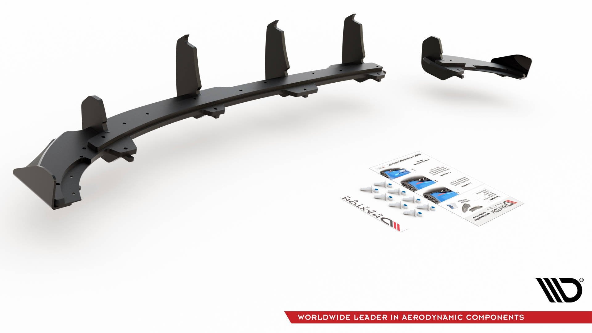 Street Pro Heckdiffusor + Flaps Volkswagen Polo GTI MK6