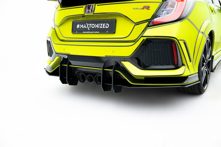 Heckdiffusor V.2 Honda Civic Type R Mk10