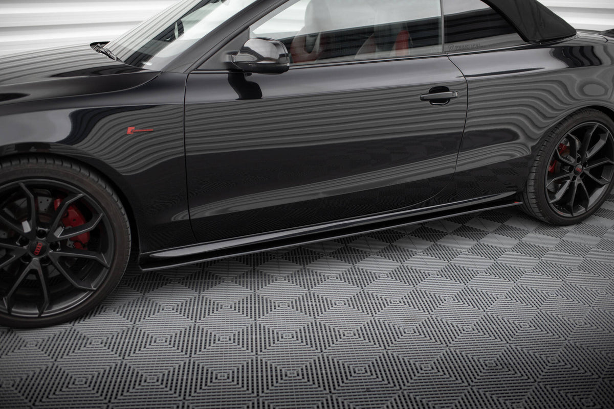 Street Pro Seitenschweller Audi A5 / A5 S-Line / S5 Coupe / Cabrio 8T / 8T Facelift