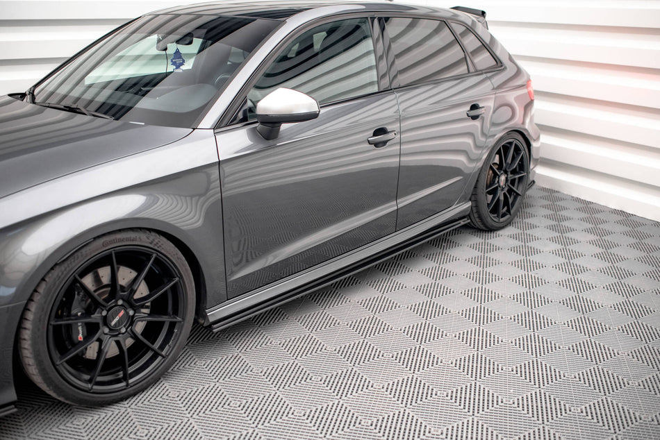 Street Pro Seitenschweller Audi S3 / A3 S-Line Sportback 8V Facelift