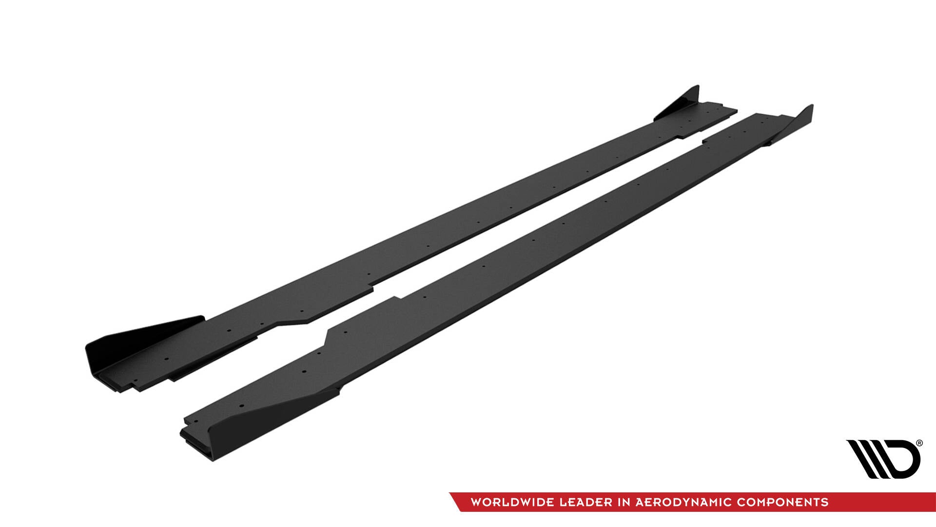 Street Pro Seitenschweller + Flaps Audi A5 / A5 S-Line / S5 Coupe / Cabrio 8T / 8T Facelift