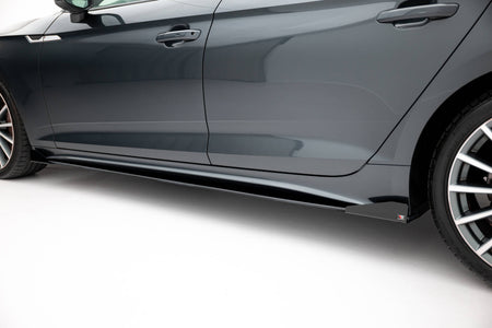 Street Pro Seitenschweller + Flaps Audi A5 Sportback F5 Facelift