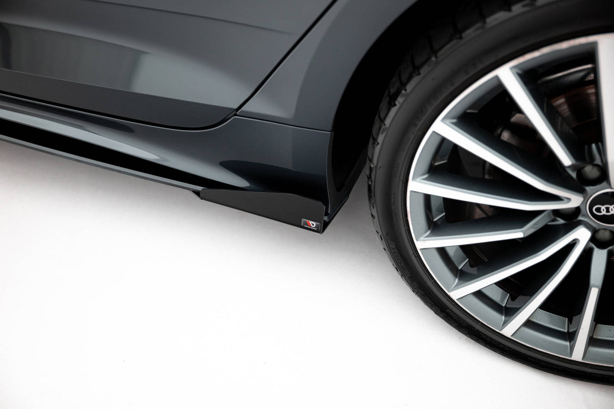 Street Pro Seitenschweller + Flaps Audi A5 Sportback F5 Facelift