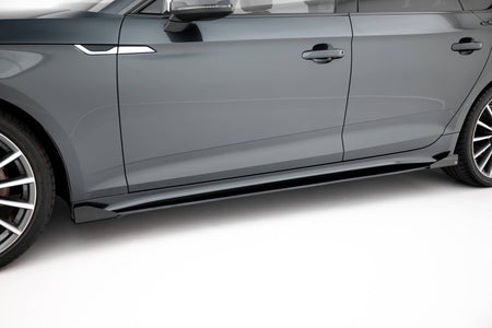 Street Pro Seitenschweller + Flaps Audi A5 Sportback F5 Facelift