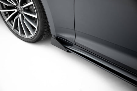 Street Pro Seitenschweller + Flaps Audi A5 Sportback F5 Facelift