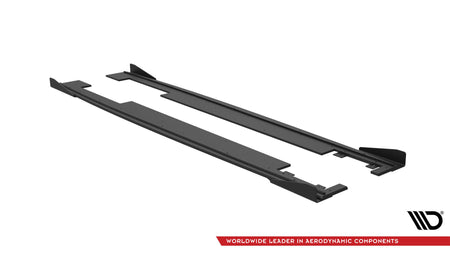 Street Pro Seitenschweller + Flaps Audi A7 RS7 Look C7