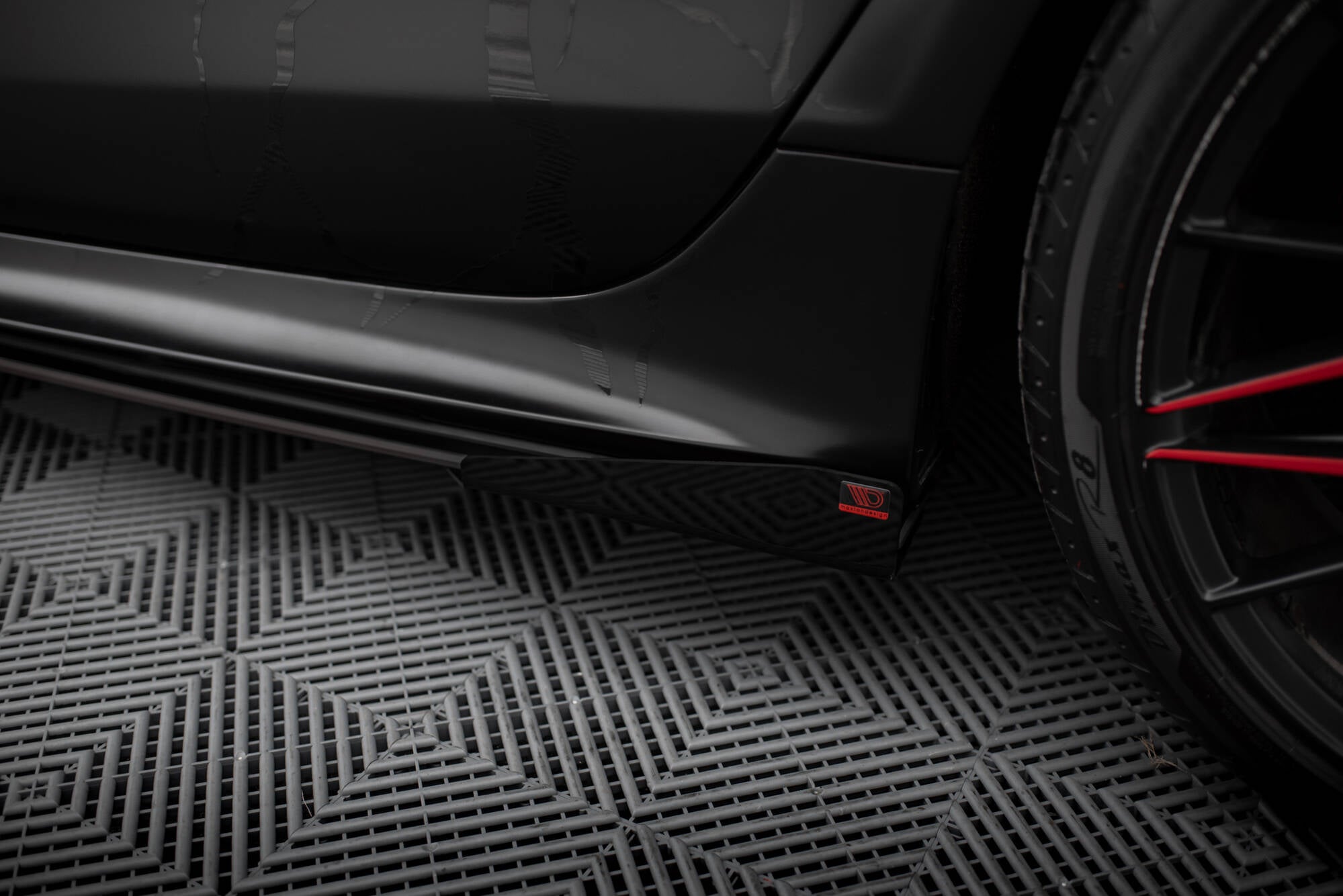 Street Pro Seitenschweller + Flaps Audi A7 RS7 Look C7