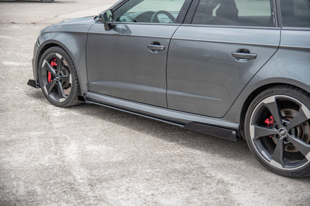 Street Pro Seitenschweller + Flaps Audi RS3 8V Sportback