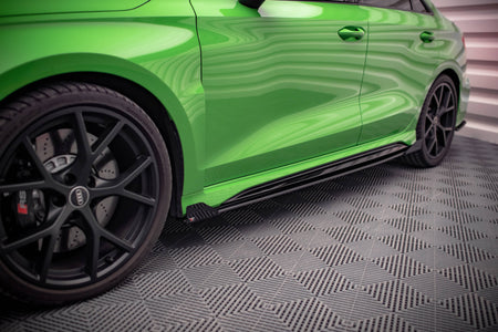Street Pro Seitenschweller + Flaps Audi RS3 Sedan 8Y