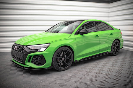 Street Pro Seitenschweller + Flaps Audi RS3 Sedan 8Y