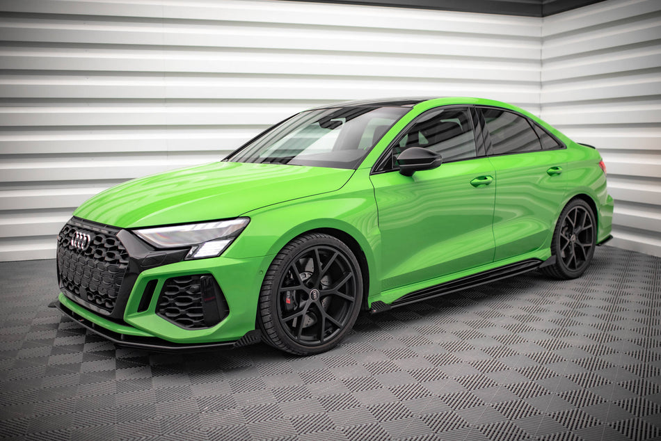 Street Pro Seitenschweller + Flaps Audi RS3 Sedan 8Y